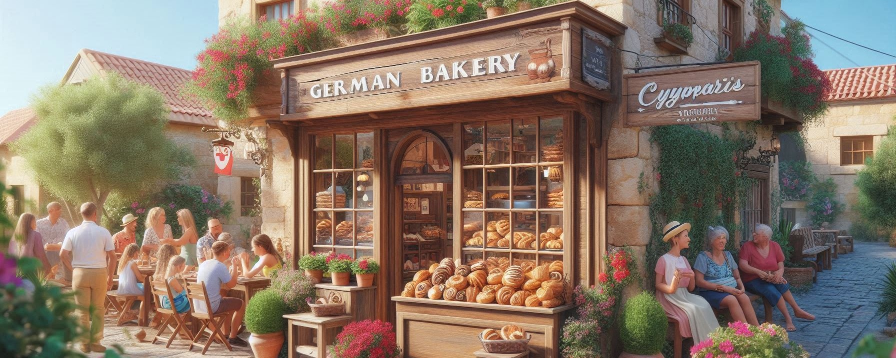 Deutsche Bäckerei auf Zypern